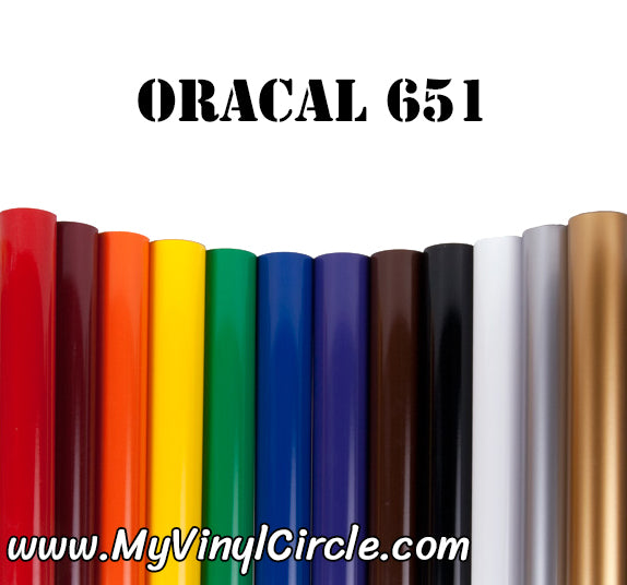 Oracal 651 MyVinylCircle