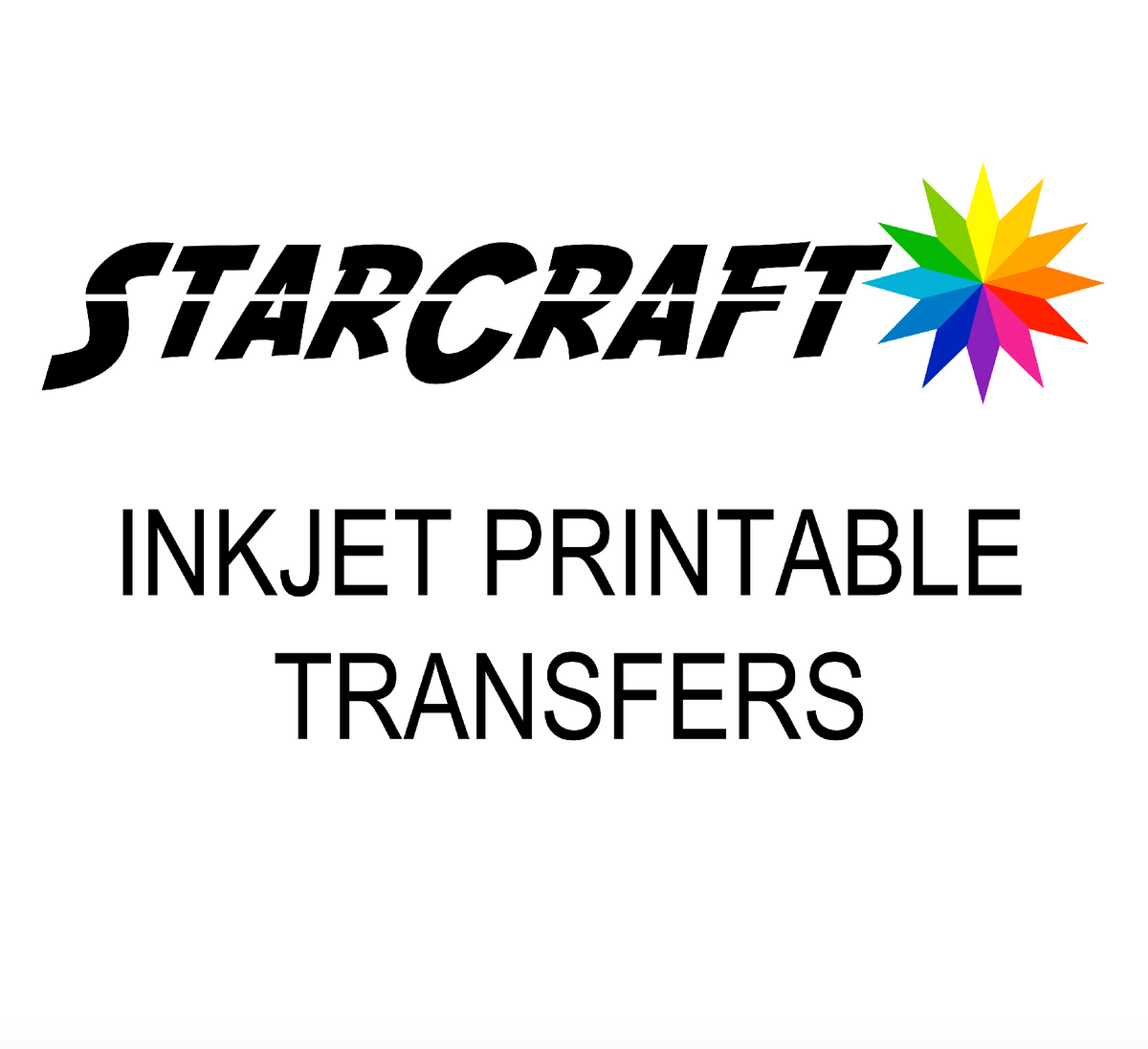 StarCraft Inkjet Printable HTV for Light Materials