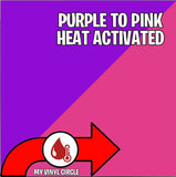 9 Pack - Ultimate Color Changing Vinyl Pack - 6 Cold and 3 Heat Activated