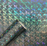 5 Pack Chrome Crystal Fragment Holographic Adhesive Vinyl