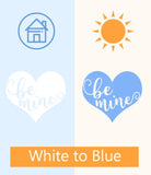 UV Color Change SunShift Permanent Adhesive Vinyl