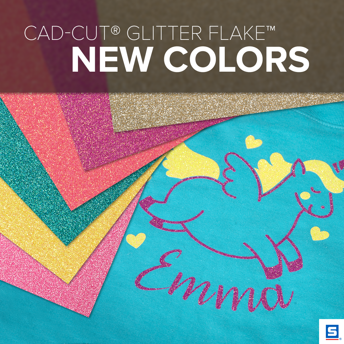 CAD-CUT Glitter Flake™ (Black) - at CT Hobby