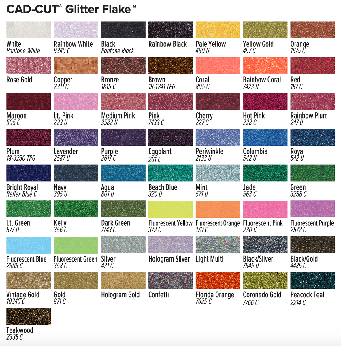Stahls CAD-COLOR Glitter Printable Heat Transfer Vinyl. Create