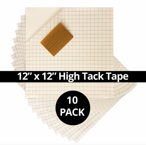 High Tack Tape with Grid for Adhesive Vinyl