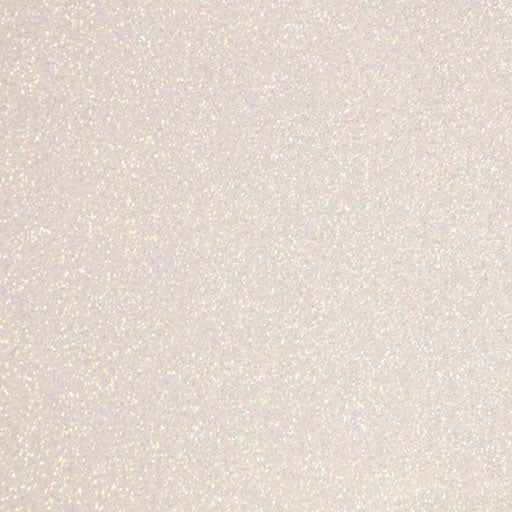 Results Glitter CUT White Glitter Heat Transfer Vinyl 20 x 5Yd