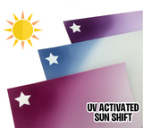 UV Color Change SunShift Permanent Adhesive Vinyl