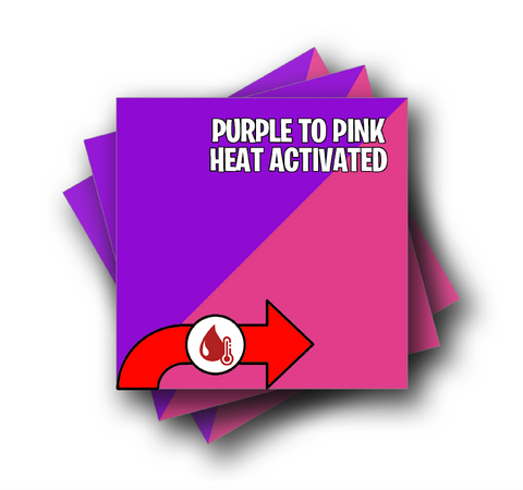 Adhesive Vinyl - Pink Purple Chrome Polish Adhesive Vinyl, Mirror Fini