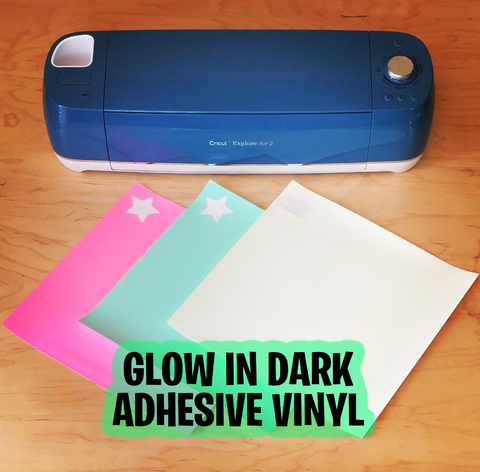 Glow in the Dark Adhesive Vinyl 12"x12"