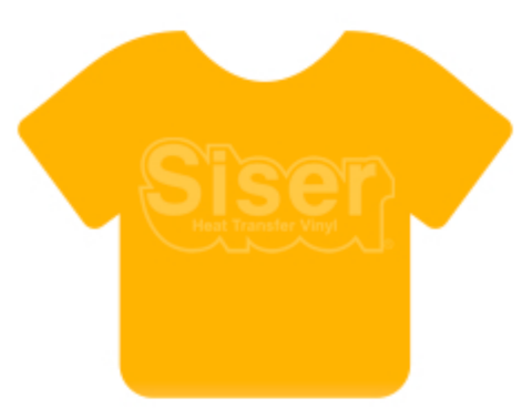 Siser EasyWeed Heat Transfer Vinyl (HTV) - Yellow - 15 in x 12 inch Sheet